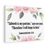 Bible Verse Canvas Yahweh is My Portion Lamentations 3:24 Christian Wall Art Scripture Ready to Hang Faith Print Framed Prints, Canvas Paintings - Image 2