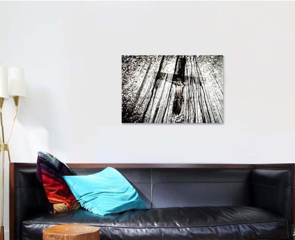 Double Exposure Jesus Cross On Abstract Jesus Christian Premium Multi Canvas Prints, Multi Piece Panel Canvas Luxury Gallery Wall Fine Art Print - Image 3