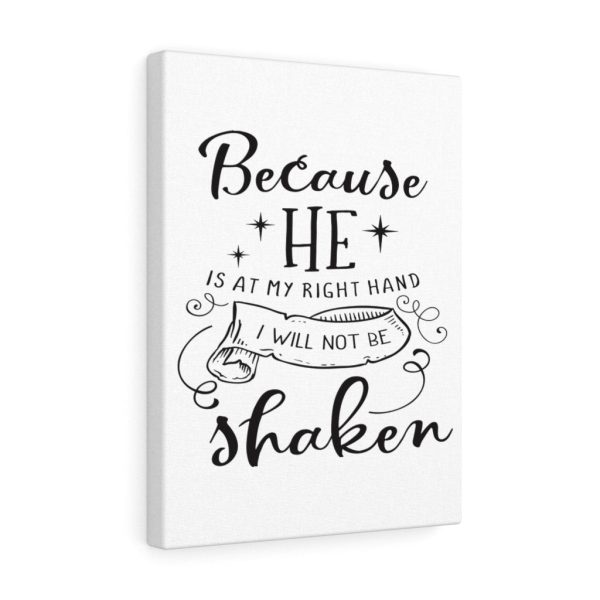 Scripture Canvas Not Be Shaken Christian Meaningful Framed Prints, Canvas Paintings - Image 3