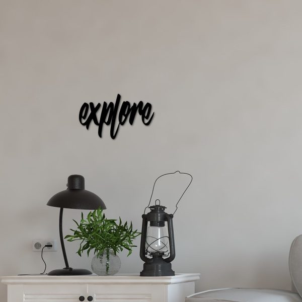 Explore Sign Travel Sign Adventure Decor Travel Gift Explore Decor Met