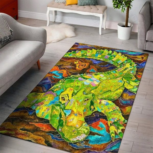 Crocodile 5 Area Rugs For Living Room Rectangle Rug Bedroom Rugs Carpet Flooring Gift RS137658|Rosabella Print