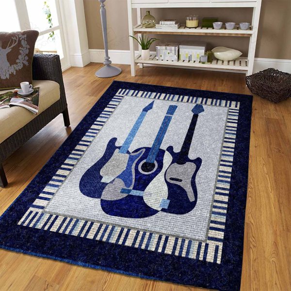 Guitar Gv84576 Rectangle Rug Decor Area Rugs For Living Room Bedroom Kitchen Rugs Home Carpet Flooring Rs014847 Print