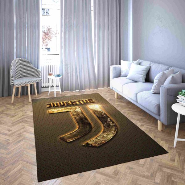 Juventus Football Club 3D Rectangle Rug Decor Area Rugs For Living Room Bedroom Kitchen Rugs Home Carpet Flooring Rs017026 Print